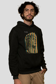 Fleetwod Mac Baskılı Unisex Siyah Kapüşonlu Sweatshirt