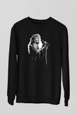 Fleetwod Mac Baskılı Unisex Siyah Sweatshirt