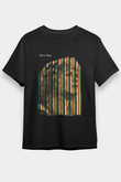 Fleetwod Mac Baskılı Unisex Siyah Tişört - Tshirt