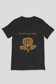 Fleetwod Mac Baskılı Unisex Siyah V Yaka Tişört - Tshirt