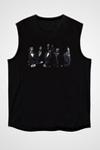 Fleshgod Apocalypse Baskılı Unisex Siyah Kolsuz Tişört - Tshirt