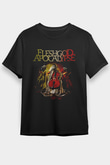 Fleshgod Apocalypse Baskılı Unisex Siyah Tişört - Tshirt