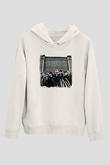 Flogging Molly Baskılı Unisex Beyaz Hoodie