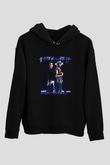 Florida Georgia Line Baskılı Unisex Siyah Hoodie