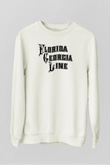 Florida Georgia Line Beyaz Unisex Sweatshirt