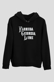 Florida Georgia Line Siyah Unisex Kapüşonlu Sweatshirt