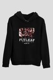 Flyleaf Baskılı Unisex Siyah Hoodie