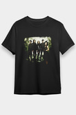 Flyleaf Baskılı Unisex Siyah Tişört