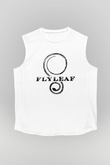 Flyleaf Beyaz Unisex Kolsuz Tişört
