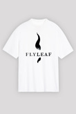 Flyleaf Beyaz Unisex Tişört T-Shirt - TişörtFabrikası