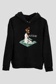 Flyleaf Siyah Unisex Kapüşonlu Sweatshirt
