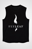 Flyleaf Siyah Unisex Kolsuz Tişört