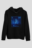 Fosfor Elementi Atom Numarası Baskılı Unisex Siyah Hoodie