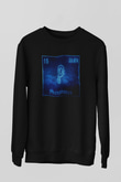 Fosfor Elementi Atom Numarası Baskılı Unisex Siyah Sweatshirt