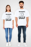 Fotoğrafçı Beyaz Unisex Tişört T-Shirt - TişörtFabrikası