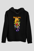 Fraggle Rock Siyah Unisex Hoodie