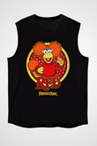 Fraggle Rock Siyah Unisex  Kolsuz Tişört