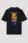 Fraggle Rock Siyah Unisex Tişört