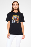 Fraggle Rock Siyah Unisex Tişört