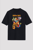 Fraggle Rock Siyah Unisex Tişört