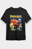 Fraggle Rock Siyah Unisex Tişört