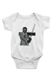 Frank Ocean Baskılı Beyaz Unisex Bebek Body - Zıbın