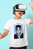 Frank Ocean Baskılı Beyaz Unisex Beyaz Çocuk Tişört - Tshirt
