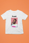 Frank Ocean Baskılı Beyaz Unisex Beyaz Çocuk Tişört - Tshirt