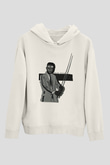 Frank Ocean Baskılı Beyaz Unisex Kapüşonlu Sweatshirt