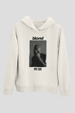 Frank Ocean Baskılı Beyaz Unisex Kapüşonlu Sweatshirt