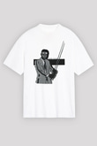 Frank Ocean Baskılı Beyaz Unisex Oversize Tişört - Tshirt