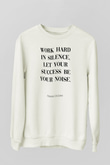 Frank Ocean Baskılı Beyaz Unisex Sweatshirt