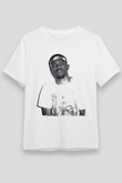 Frank Ocean Baskılı Unisex Beyaz Tişört - Tshirt