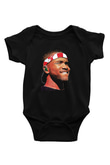 Frank Ocean Baskılı Unisex Siyah Bebek Body - Zıbın