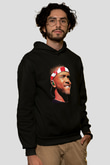 Frank Ocean Baskılı Unisex Siyah Hoodie