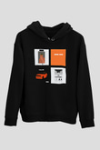 Frank Ocean Baskılı Unisex Siyah Hoodie