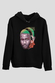 Frank Ocean Baskılı Unisex Siyah Hoodie