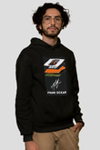 Frank Ocean Baskılı Unisex Siyah Hoodie