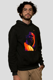 Frank Ocean Baskılı Unisex Siyah Hoodie
