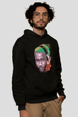 Frank Ocean Baskılı Unisex Siyah Hoodie