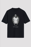 Frank Ocean Baskılı Unisex Siyah Oversize Tişört - Tshirt