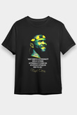 Frank Ocean Baskılı Unisex Siyah Tişört - Tshirt