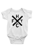 Frank Turner Baskılı Beyaz Unisex Bebek Body - Zıbın