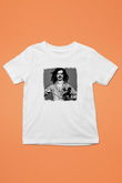 Frank Zappa Baskılı Unisex Beyaz Çocuk Tişört