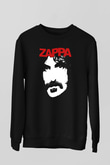 Frank Zappa Siyah Unisex Sweatshirt