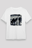 Franz Ferdinand Baskılı Unisex Beyaz Tişört