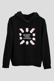 Franz Ferdinand Baskılı Unisex Siyah Hoodie