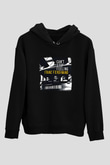 Franz Ferdinand Baskılı Unisex Siyah Hoodie