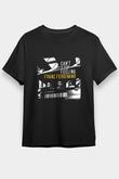 Franz Ferdinand Baskılı Unisex Siyah Tişört