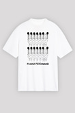 Franz Ferdinand Beyaz Unisex Oversize Tişört T-Shirt